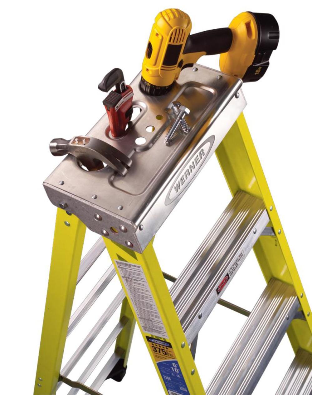 Werner 6 Ft. Type IAA Fiberglas Step Ladder - Flockneti
