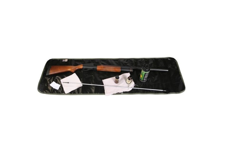 Duluth Pack 16 In. H x 52 In. W Black Gun Cleaning Pad - Flockneti