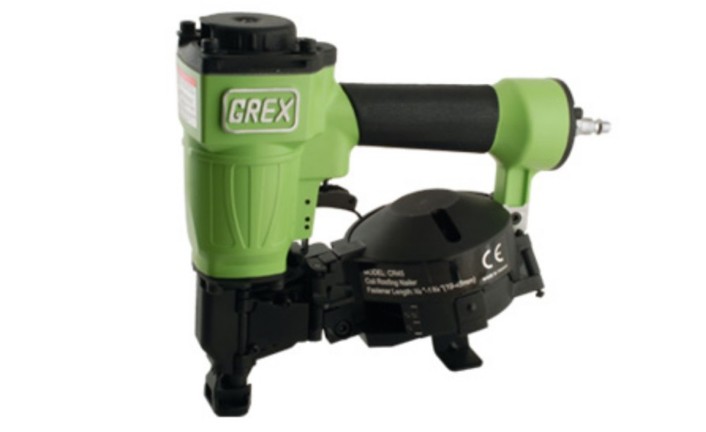 Grex Power Tools 1.75″ Coil Roofing Nailer - Flockneti