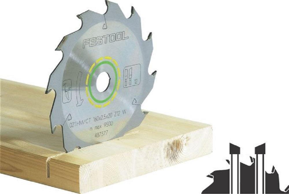 Festool Standard 12-Tooth Saw Blade for TS 55 - Flockneti