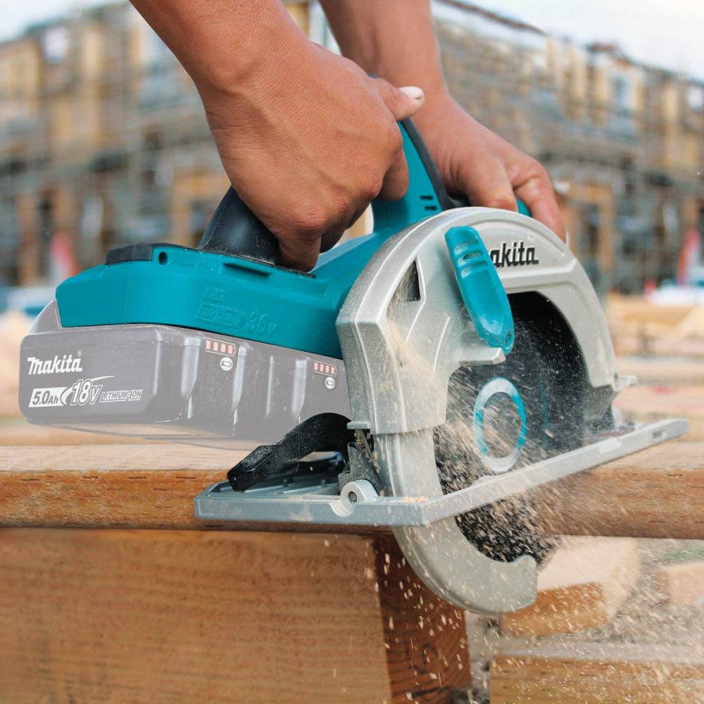 Makita 18V X2 LXT Lithium-Ion (36V) Cordless 7-1/4 In. Circular Saw (Tool Only) - Flockneti