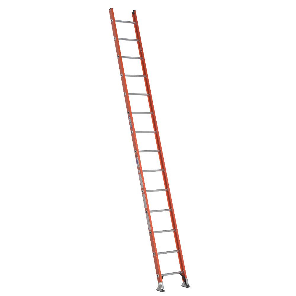 Werner 14 Ft. Type IA Fiberglass Straight Ladder - Flockneti