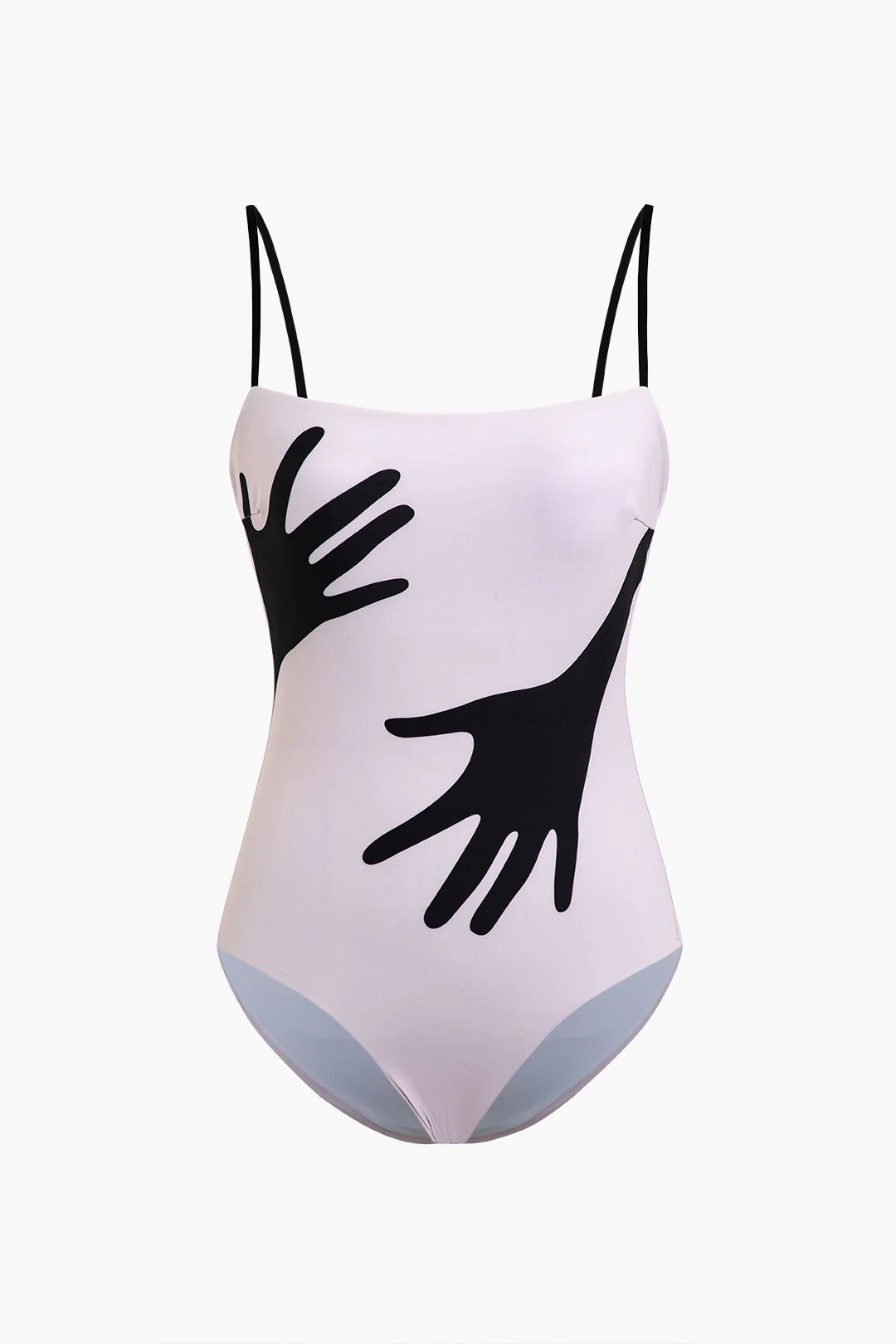 Contrast Print Swimsuit - Flockneti