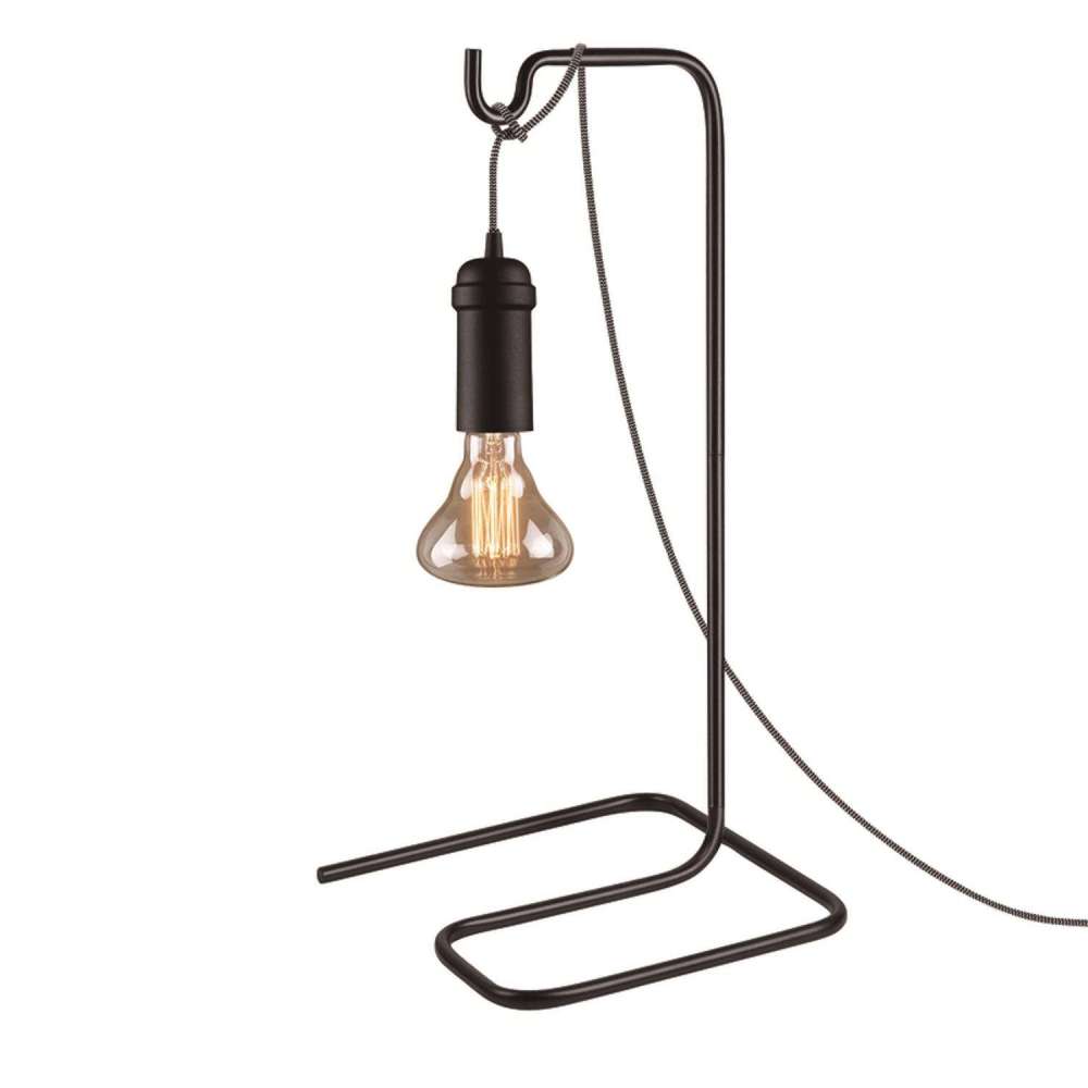 Globe Electric Pendant Light Table Stand Matte Black E26 1 Light - Flockneti