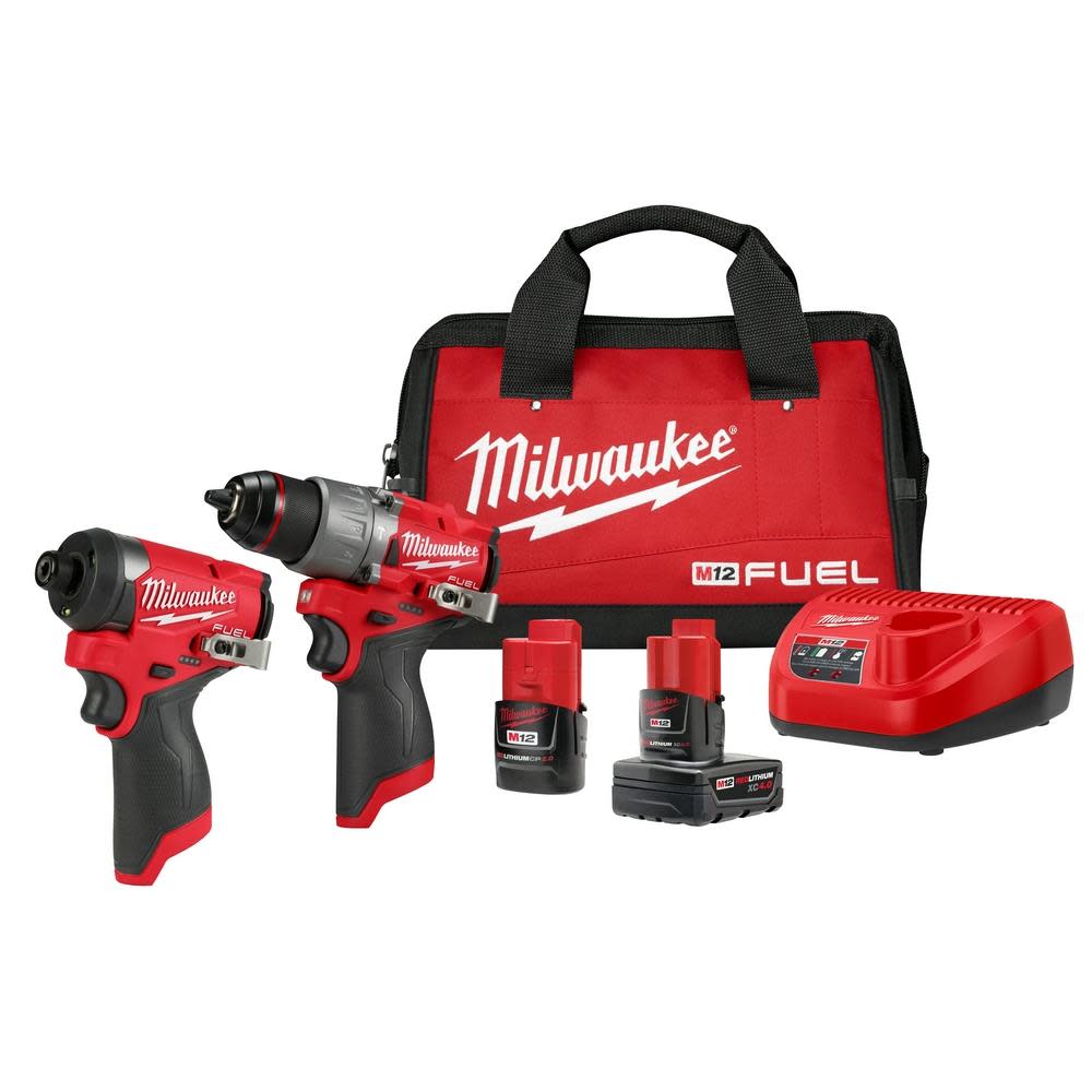 Milwaukee M12 FUEL 2 Tool Combo Kit - Flockneti
