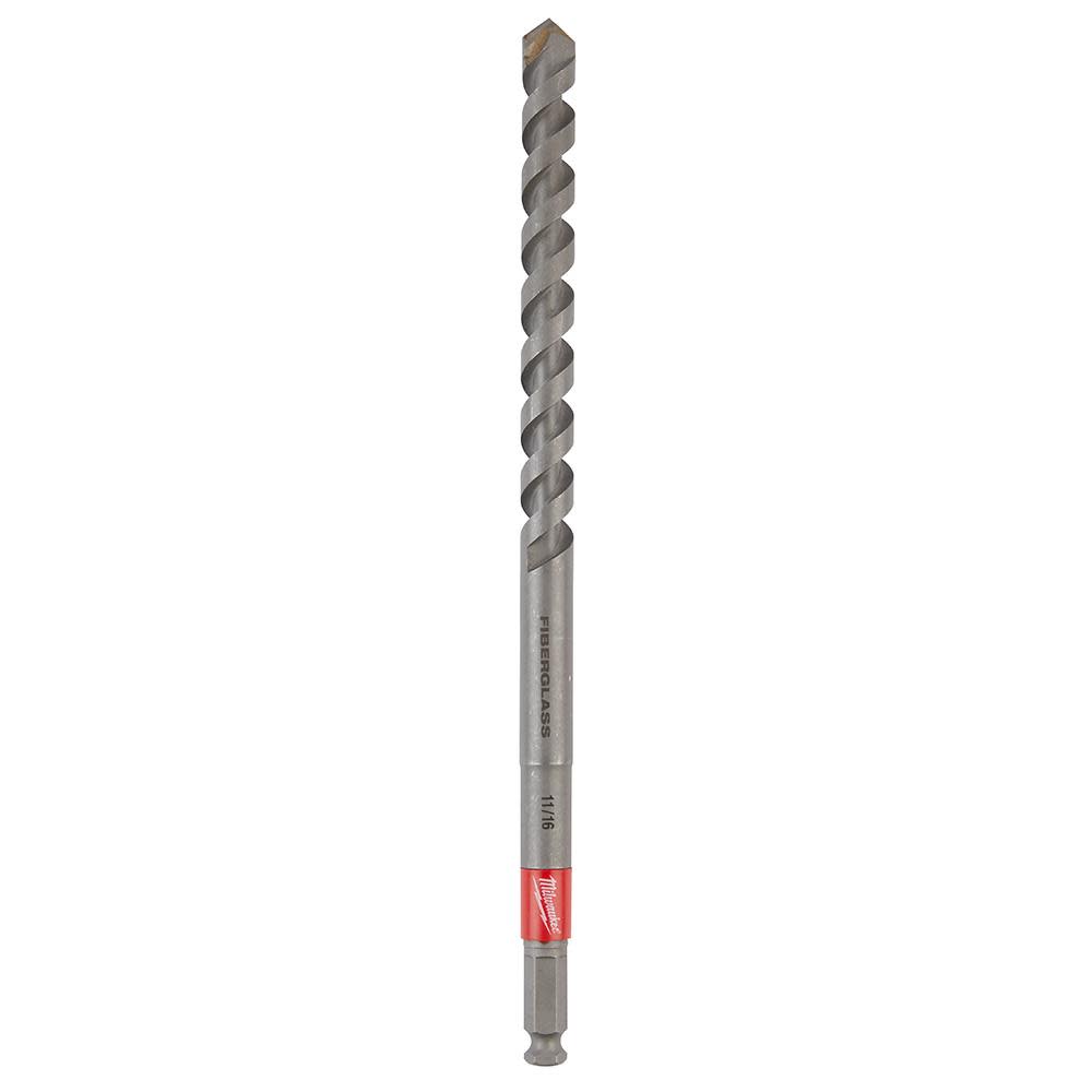 Milwaukee Shockwave Impact Duty Lineman Fiberglass Drill Bit 11/16″ x 12″ - Flockneti