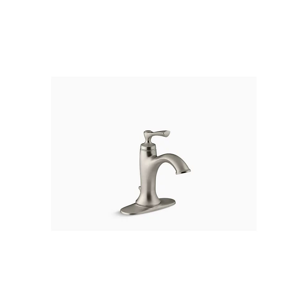 Kohler Elliston Bathroom Sink Faucet Brushed Nickel 1 Handle - Flockneti