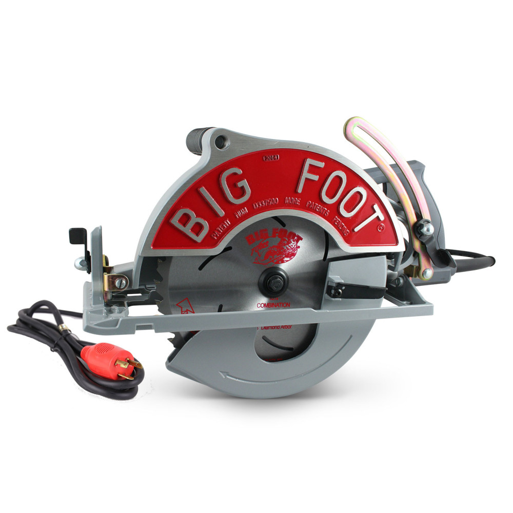 Big Foot Tools Worm Drive Beam Saw 10 1/4″ with Cord - Flockneti