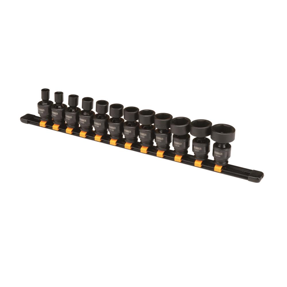 DEWALT 12 Piece 3/8 in Drive Impact Universal Socket Set - Flockneti