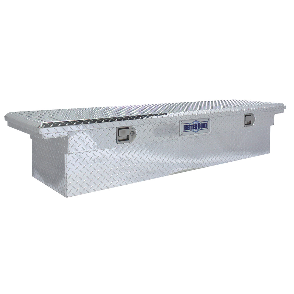 Better Built 61.5″ Crown Saddle Truck Tool Box LOW PROFILE BRITE - Flockneti