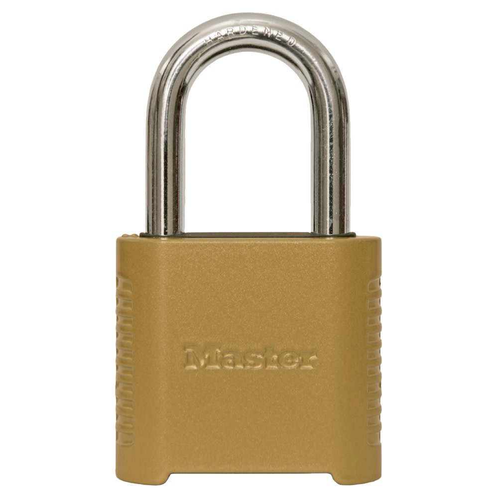 Master Lock Padlock 2″ Steel Resettable Combination 1pk - Flockneti