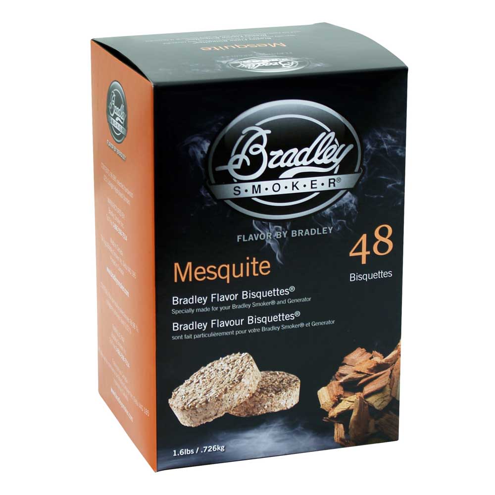 Bradley Smoker Flavor Bisquettes Mesquite 48pk - Flockneti