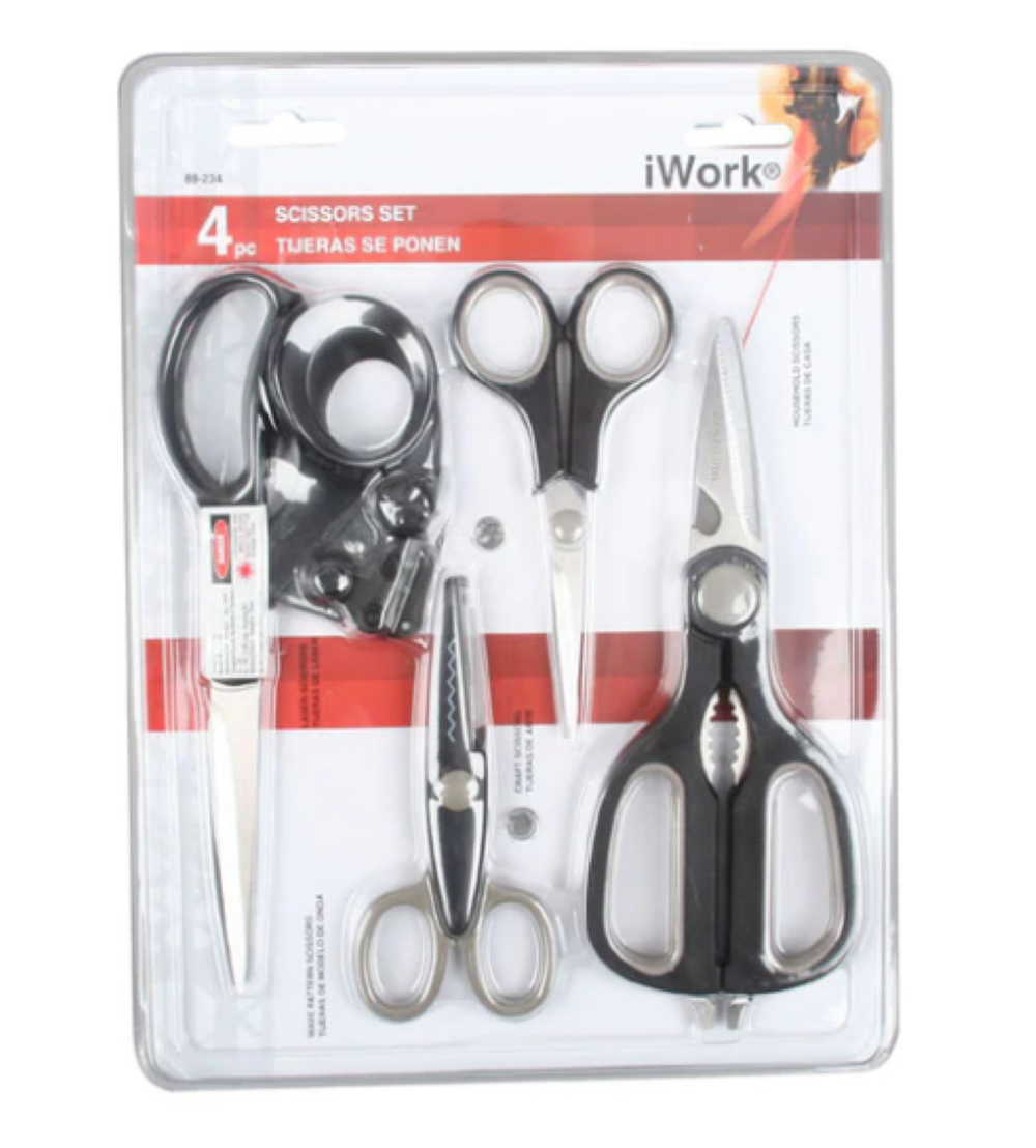 Olympia Scissors Set 4pc - Flockneti