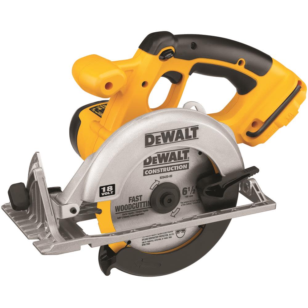 DEWALT 18-Volt 6-1/2-in Cordless Circular Saw (Bare Tool Only) - Flockneti
