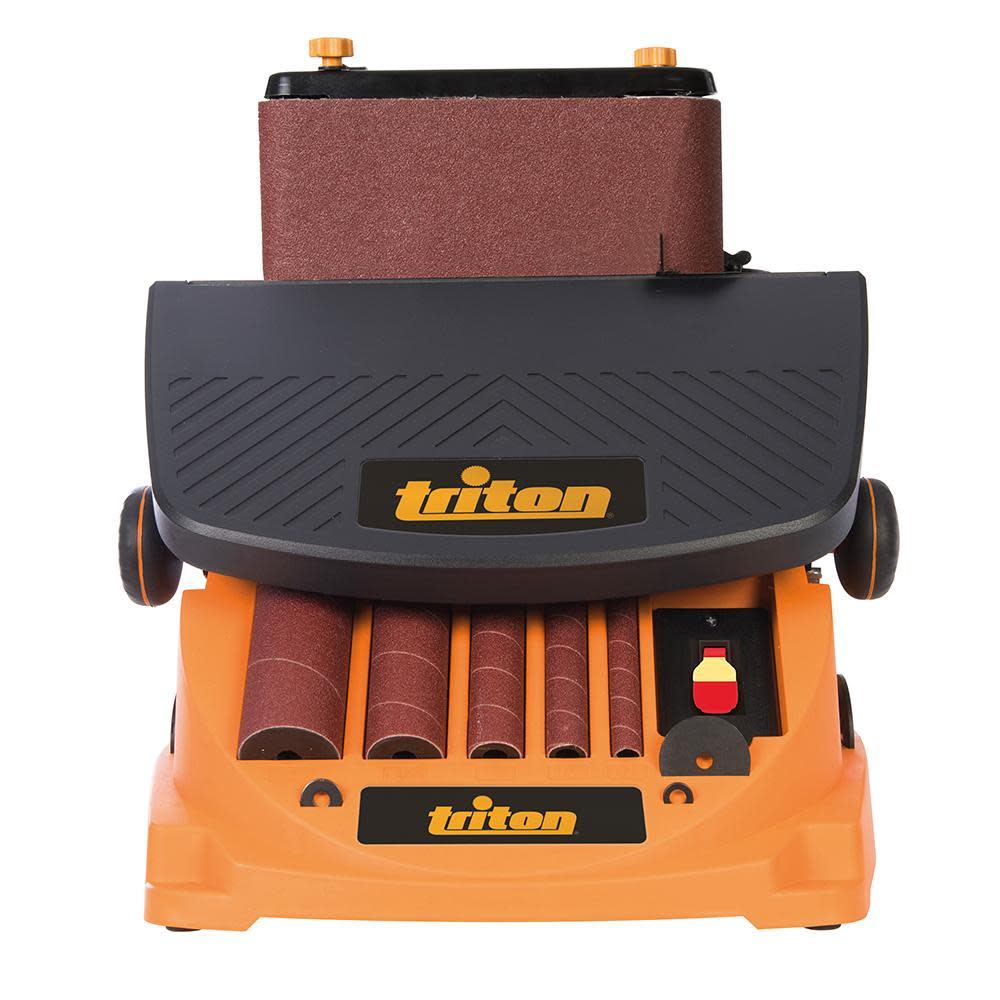 Triton Power Tools 3.5A Oscillating Spindle & Belt Sander - Flockneti
