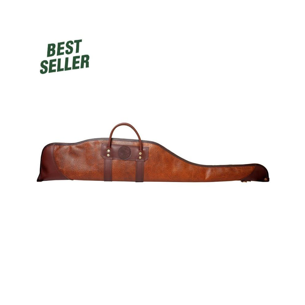 Duluth Pack 43 In. L Brown Trim Bison Leather Rifle Case - Flockneti