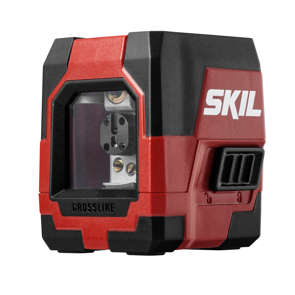 SKIL Green Cross Laser Level Self Leveling with Clamp - Flockneti