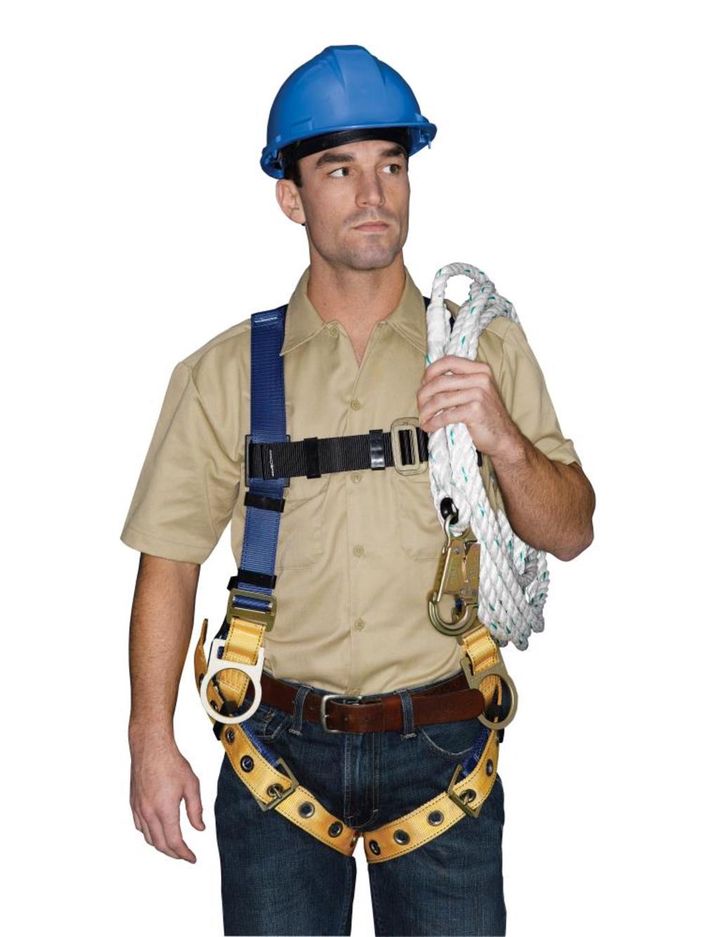 Werner 50 Ft. 5/8 In. Poly-dac Vertical Lifeline - Flockneti