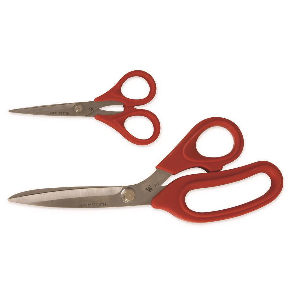 Crescent Wiss Scissor Set 2-Piece Home Craft Sew - Flockneti