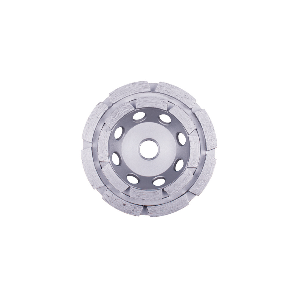 Diamond Vantage 2 Rows 7 In. Diameter X1 Heavy Duty Grade Double Row Cup Wheel - Flockneti