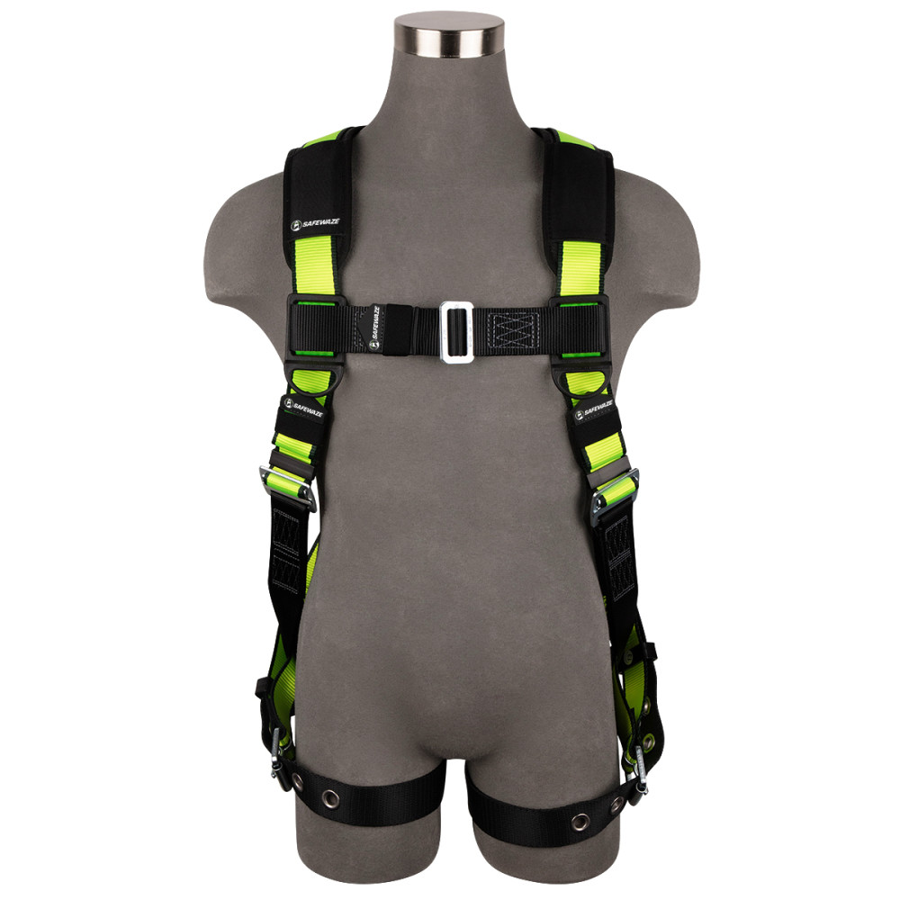 Safewaze S/M PRO Full Body Harness with 1D MB Chest - Flockneti