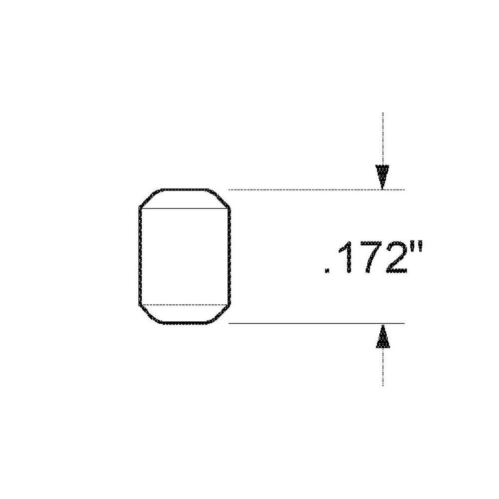 Kwikset 0.172″ Dia Metal Lock #1 Bottom Pin 100pk - Flockneti