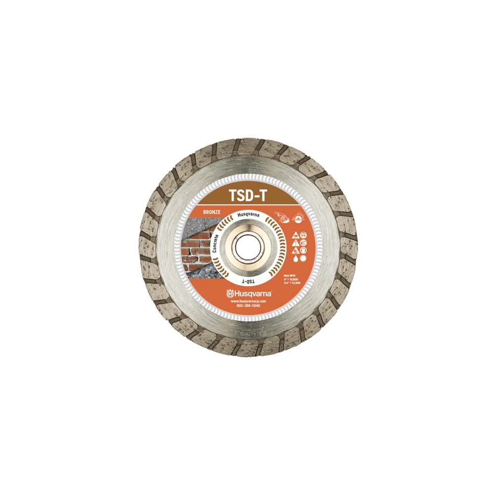 Husqvarna 7″ Turbo TSD-T Diamond Saw Blade Dri Disc Bronz - Flockneti