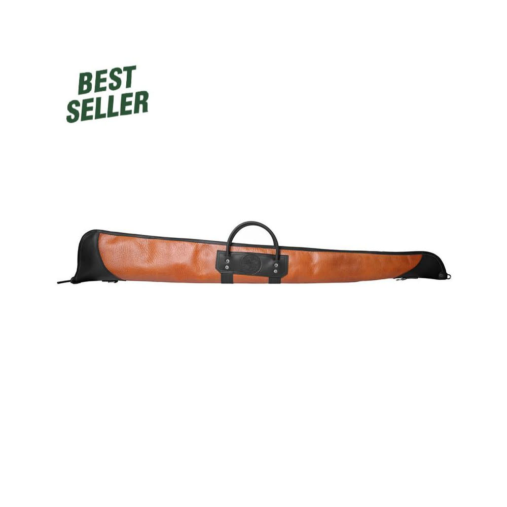 Duluth Pack 55 In. L Black Trim Bison Leather Shotgun Case - Flockneti