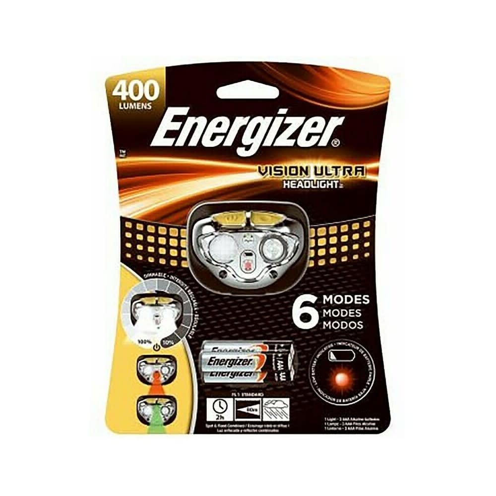 Energizer Headlamp 80M Beam 400 Lumens Vision Heavy Duty LED - Flockneti