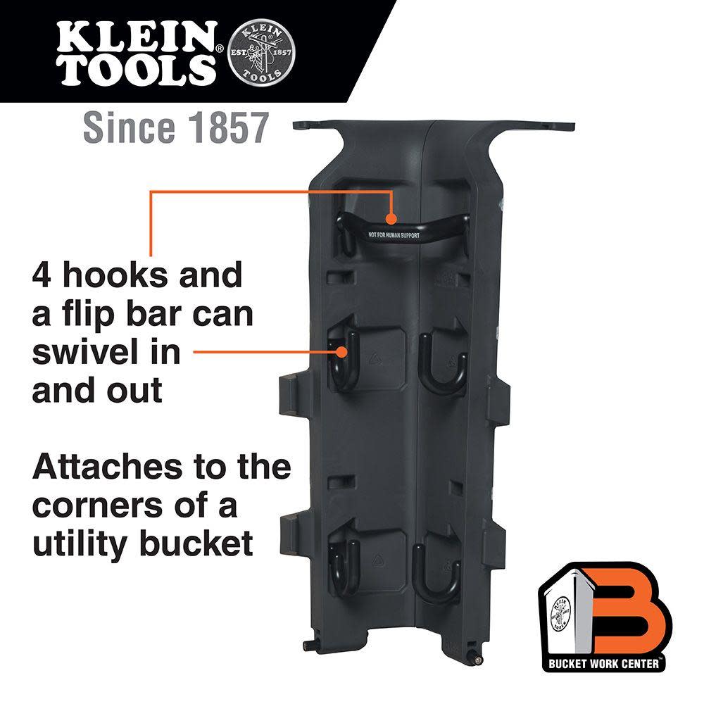 Klein Tools Integrated Corner Piece Rail System - Flockneti