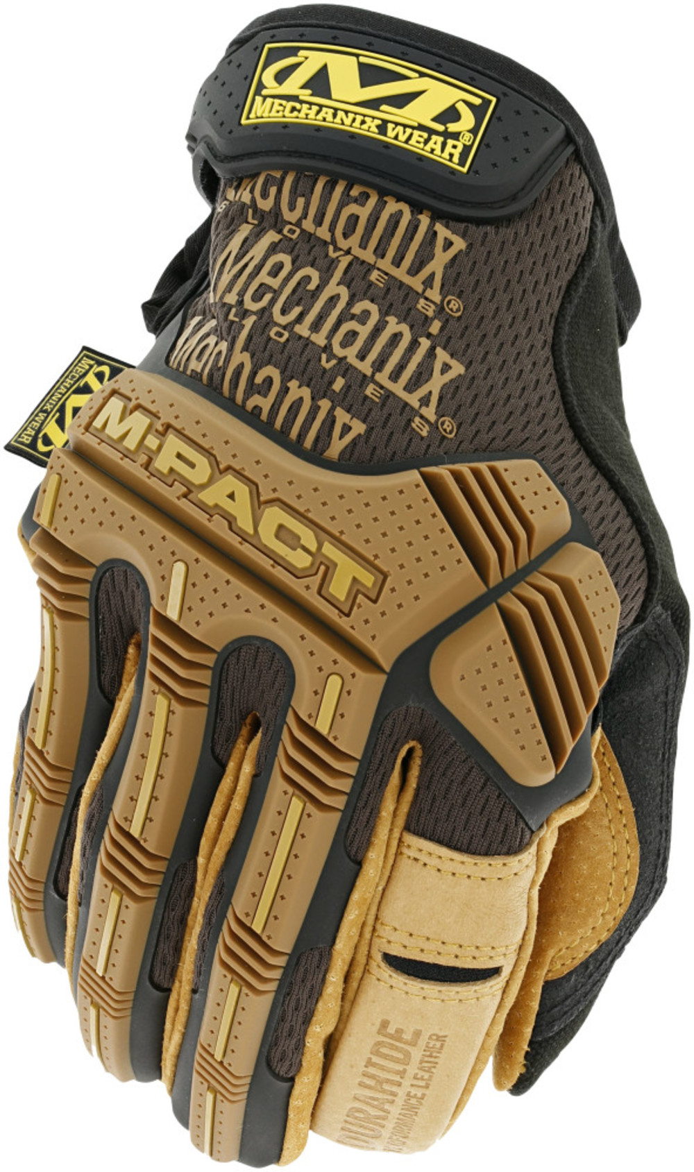 Mechanix Wear Leather M-Pact Gloves Small - Flockneti
