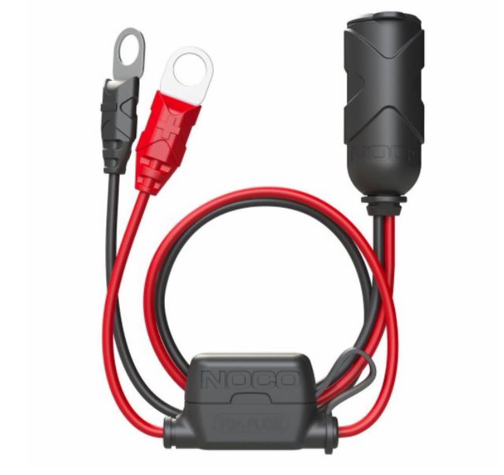 Noco 12V 15A Adapter Plug with 3/8″ Eyelet Terminals - Flockneti
