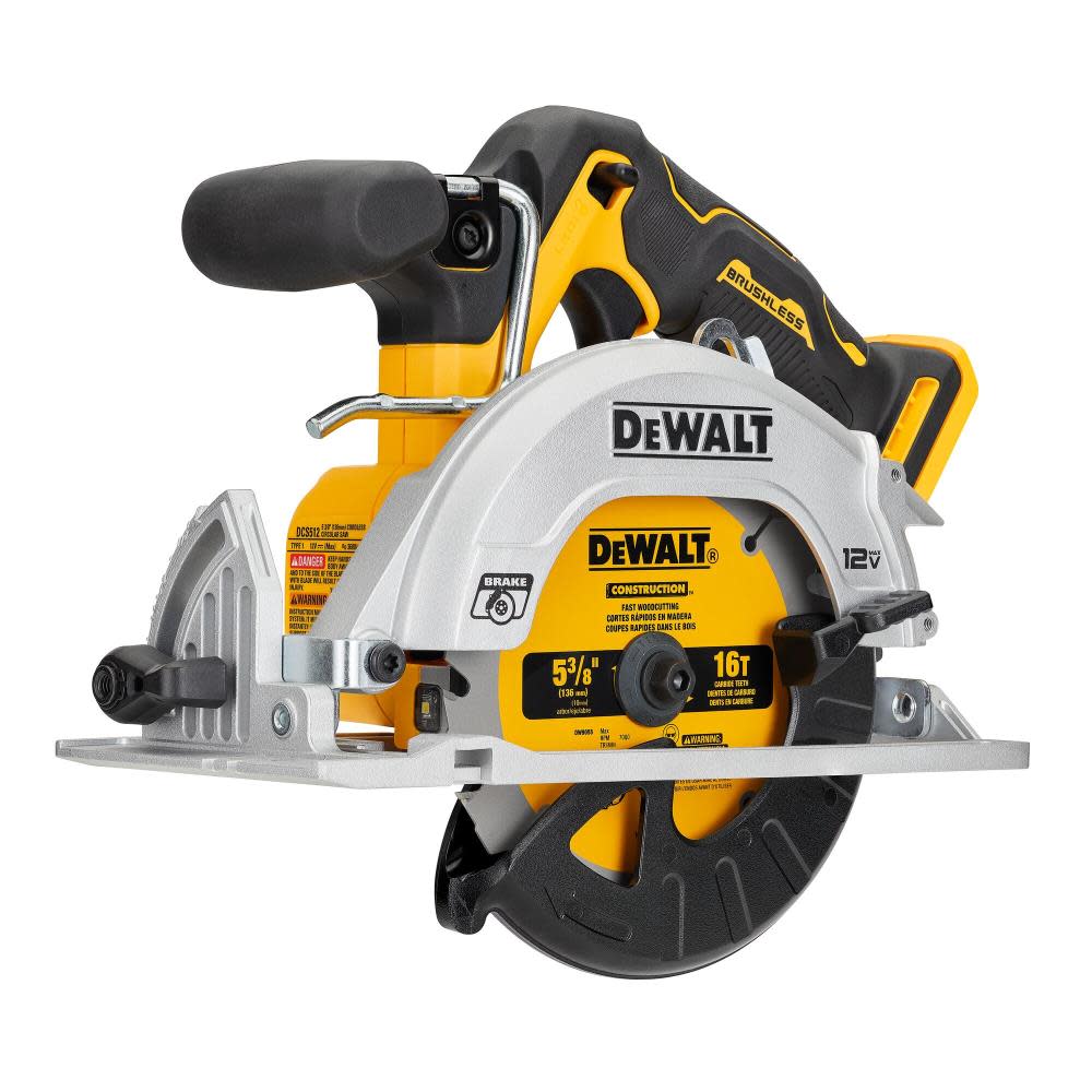 DEWALT XTREME 12V MAX Circular Saw Bare Tool BRUSHLESS 5 3/8″ - Flockneti