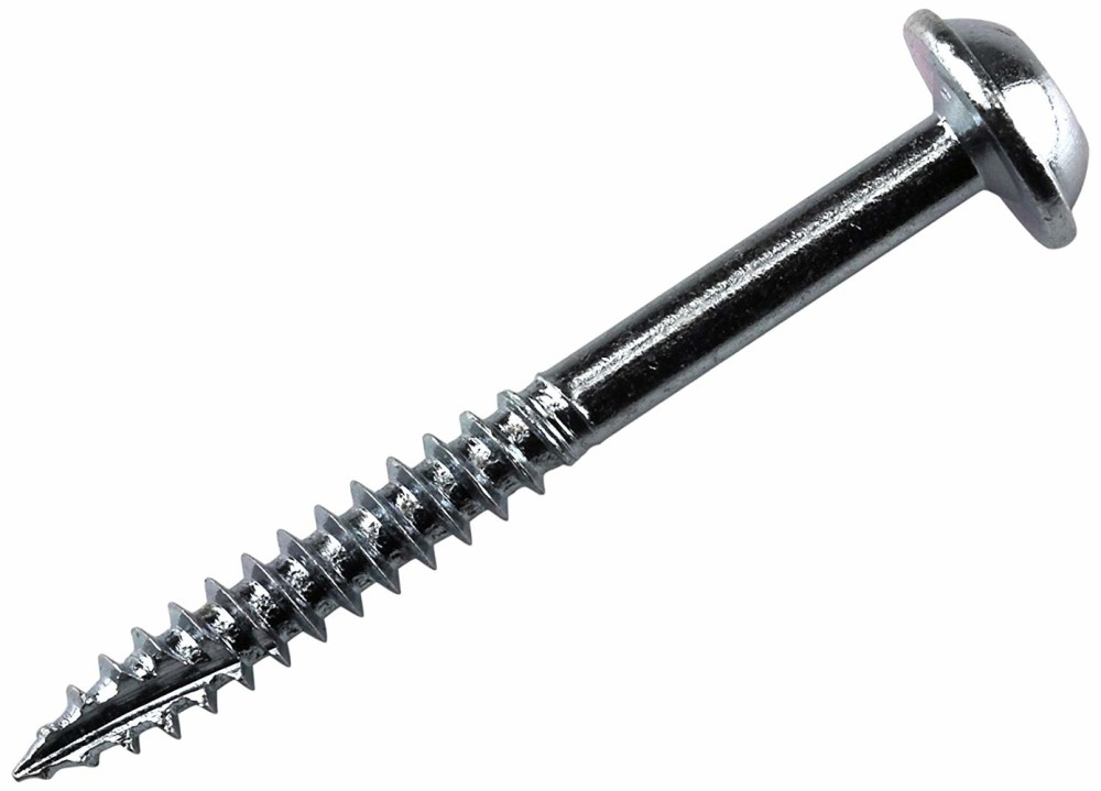 Kreg 1-1/2″ #7 Fine WH Zinc Pocket Screw – 1200ct - Flockneti