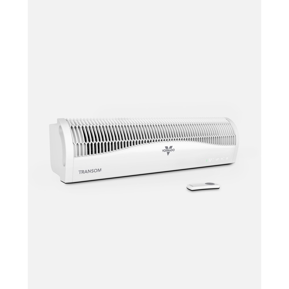 Vornado Transom Window Air Circulator with Remote 120V 185 CFM White - Flockneti