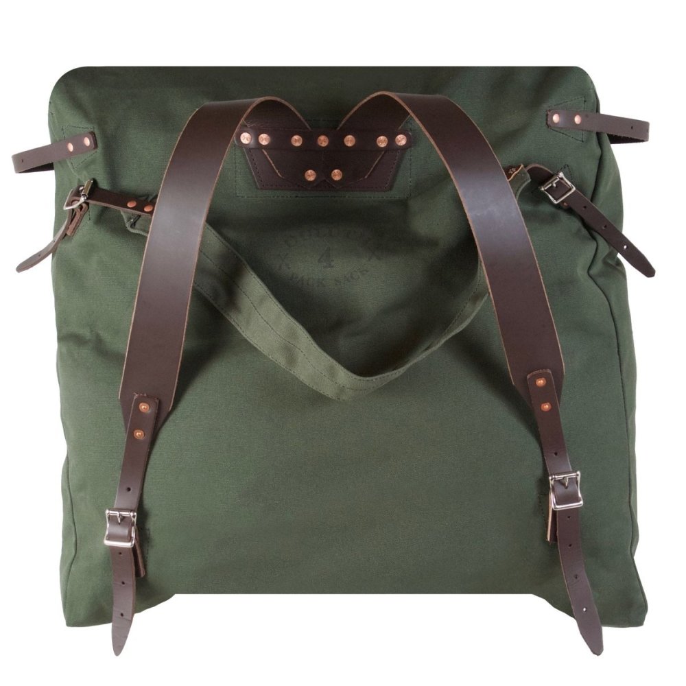 Duluth Pack 72 Liter Capacity Olive Drab Canvas #4 Original Backpack - Flockneti