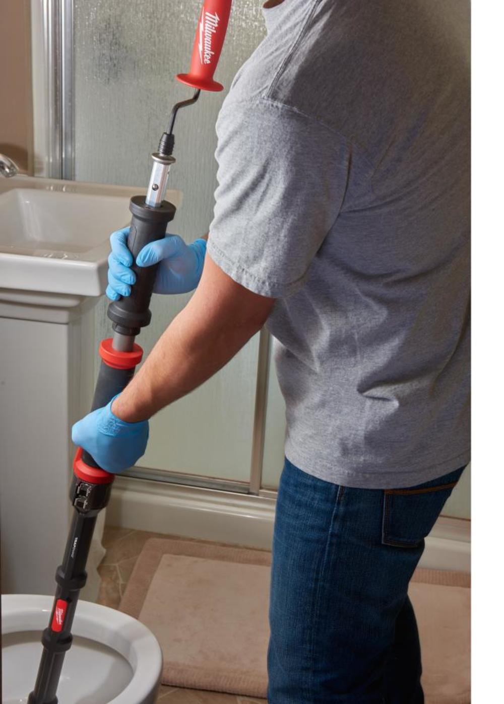 Milwaukee TRAPSNAKE 6 Ft. Toilet Auger - Flockneti