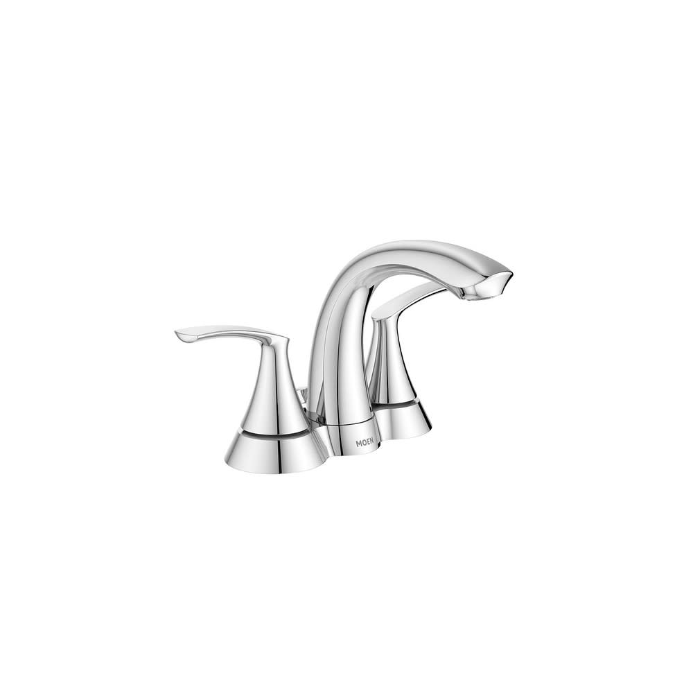 Moen Darcy Bathroom Lavatory Faucet Chrome 2 Handle Low Arc - Flockneti