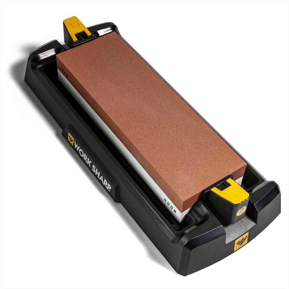 Work Sharp Knife Sharpener Angle Guided Dual-Grit Benchtop Whetstone - Flockneti
