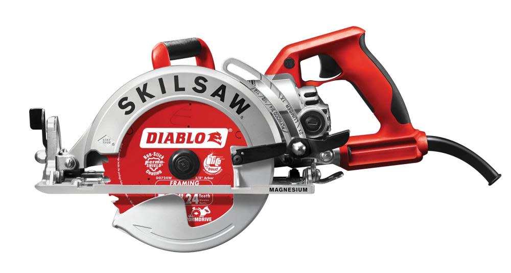 Skilsaw 7-1/4 In. Worm Drive with Twist Lock Plug - Flockneti
