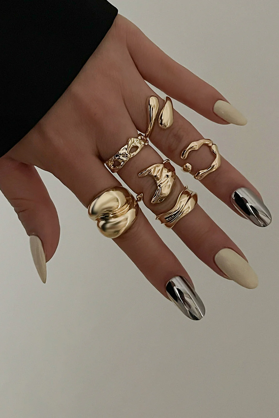 Multi-Layer Irregular Rings - Flockneti