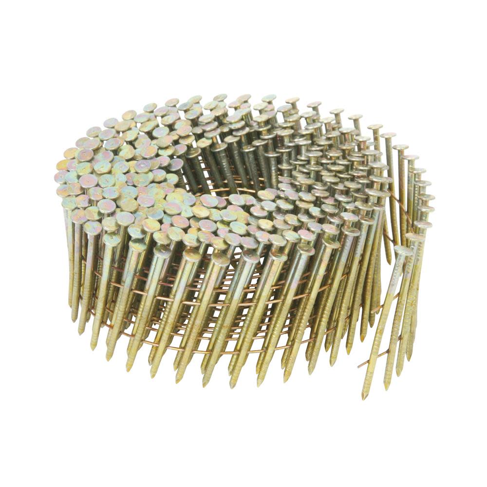 Metabo HPT Siding Nails 2 1/4″ Ring Shank Electro Galvanized Wire Coil 3600qty - Flockneti