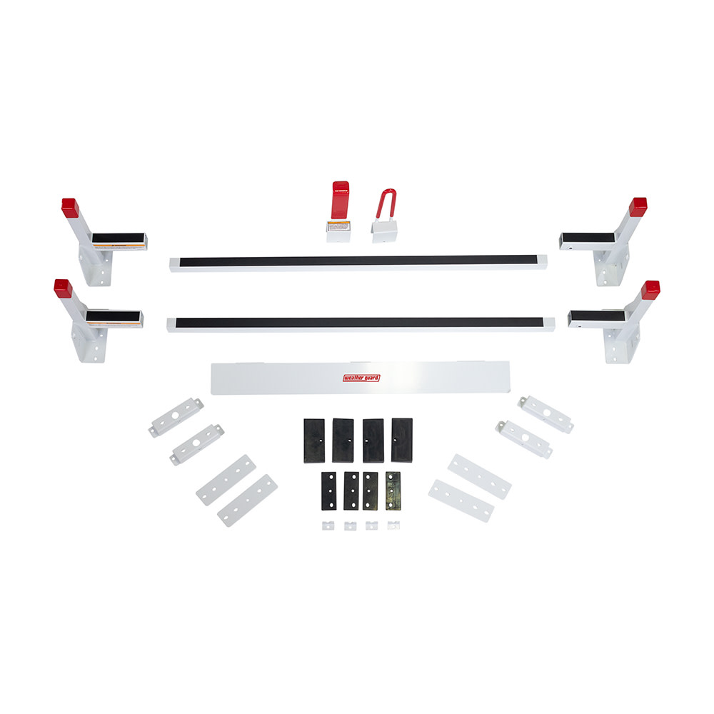 Weather Guard Model 20501-3-01 All-Purpose Steel Van Rack that fits full size Ford Nissan RAM and Sprinter vans - Flockneti
