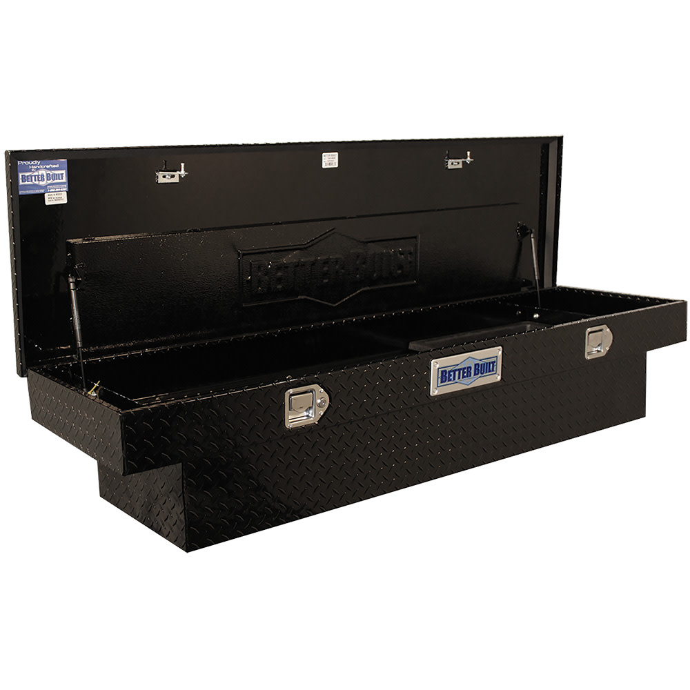 Better Built 61.5″ Crown Saddle Truck Tool Box GLOSS BLACK - Flockneti
