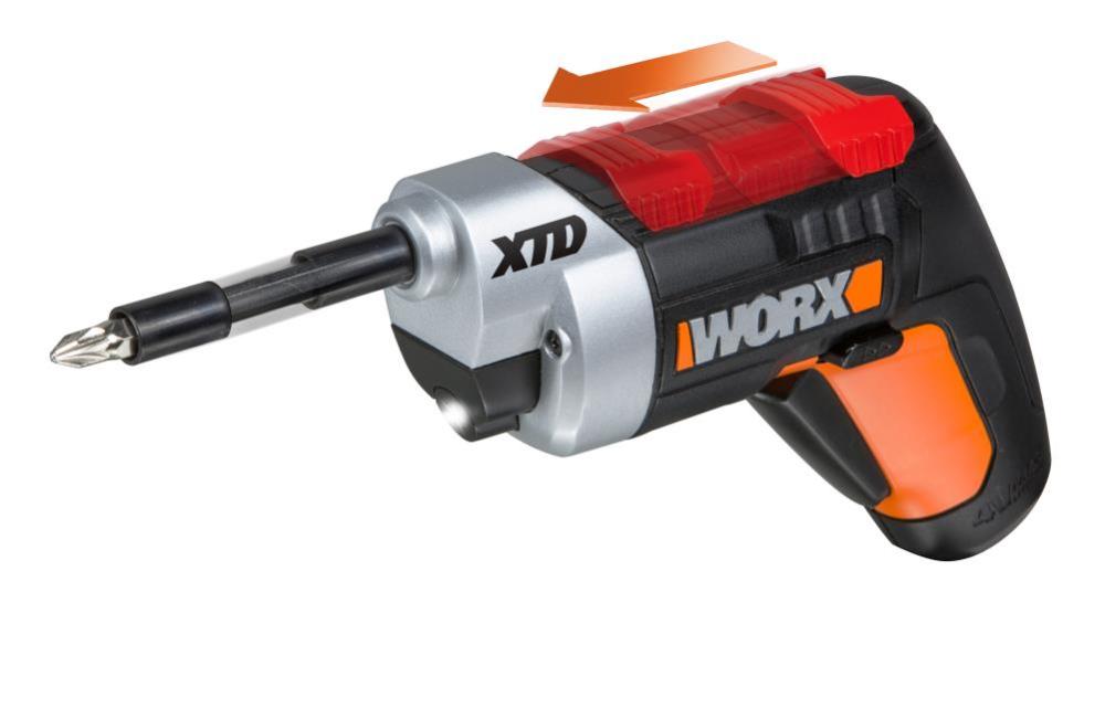 Worx 4 Volt Lithium Ion (Li-Ion) 1/4-in Cordless Drill with Battery Kit - Flockneti