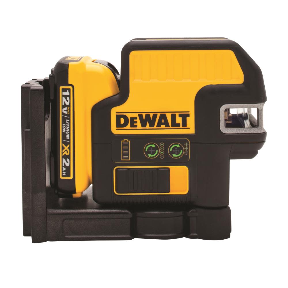 DEWALT 12 V 5 Spot + Cross Line Green Laser - Flockneti