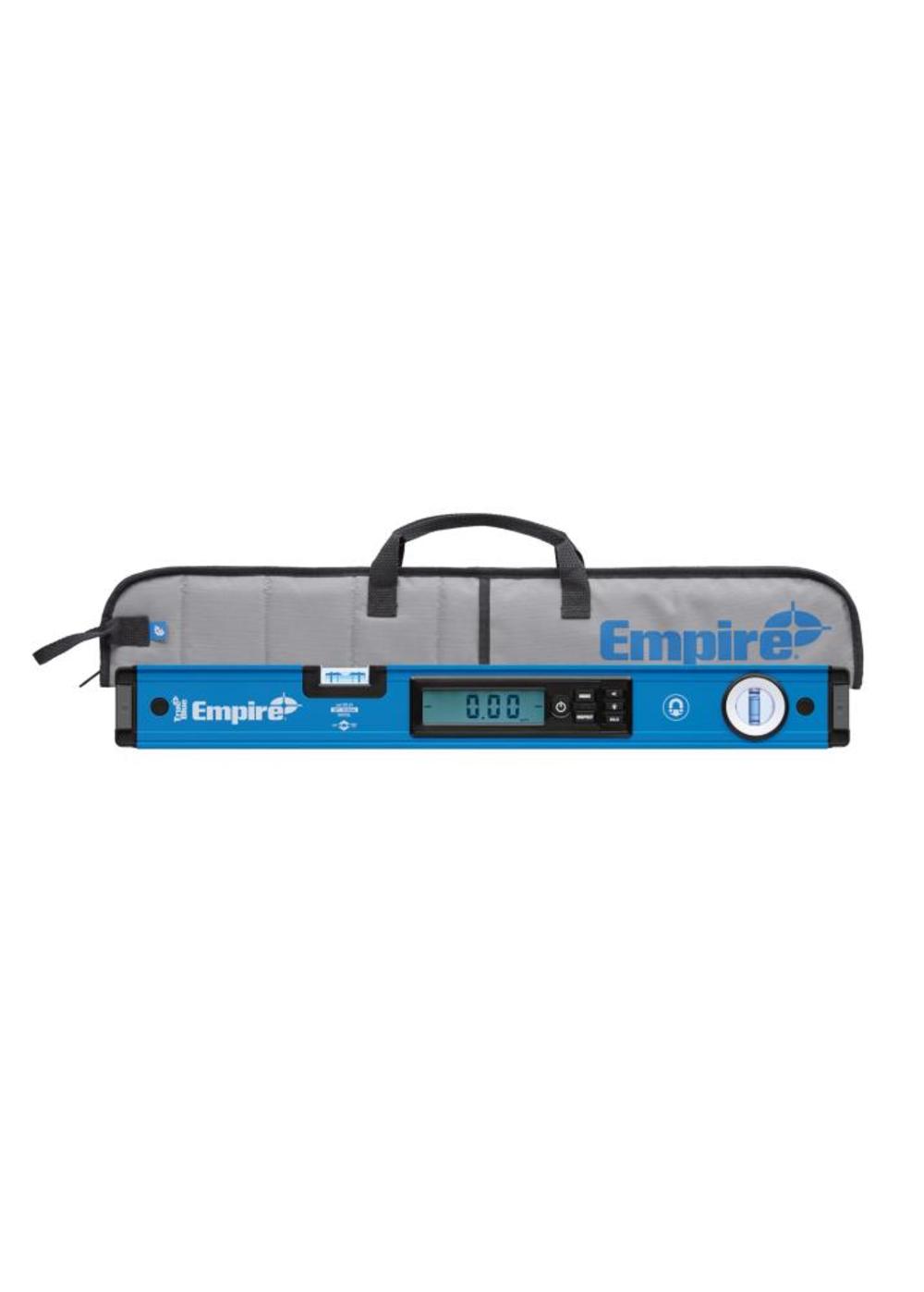 Empire Level 24 in. True Blue Magnetic Digital Box Level with Case - Flockneti