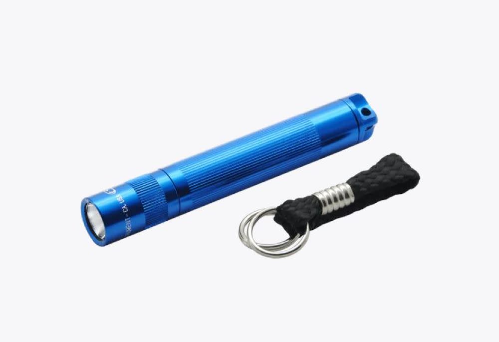 Maglite Solitaire Flashlight LED 1 Cell AAA Blue - Flockneti