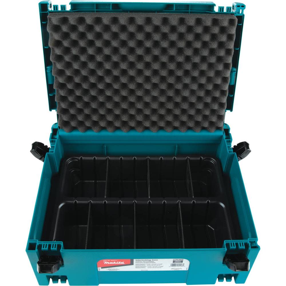 Makita MAKPAC Interlocking Case 2 Row Insert Tray - Flockneti