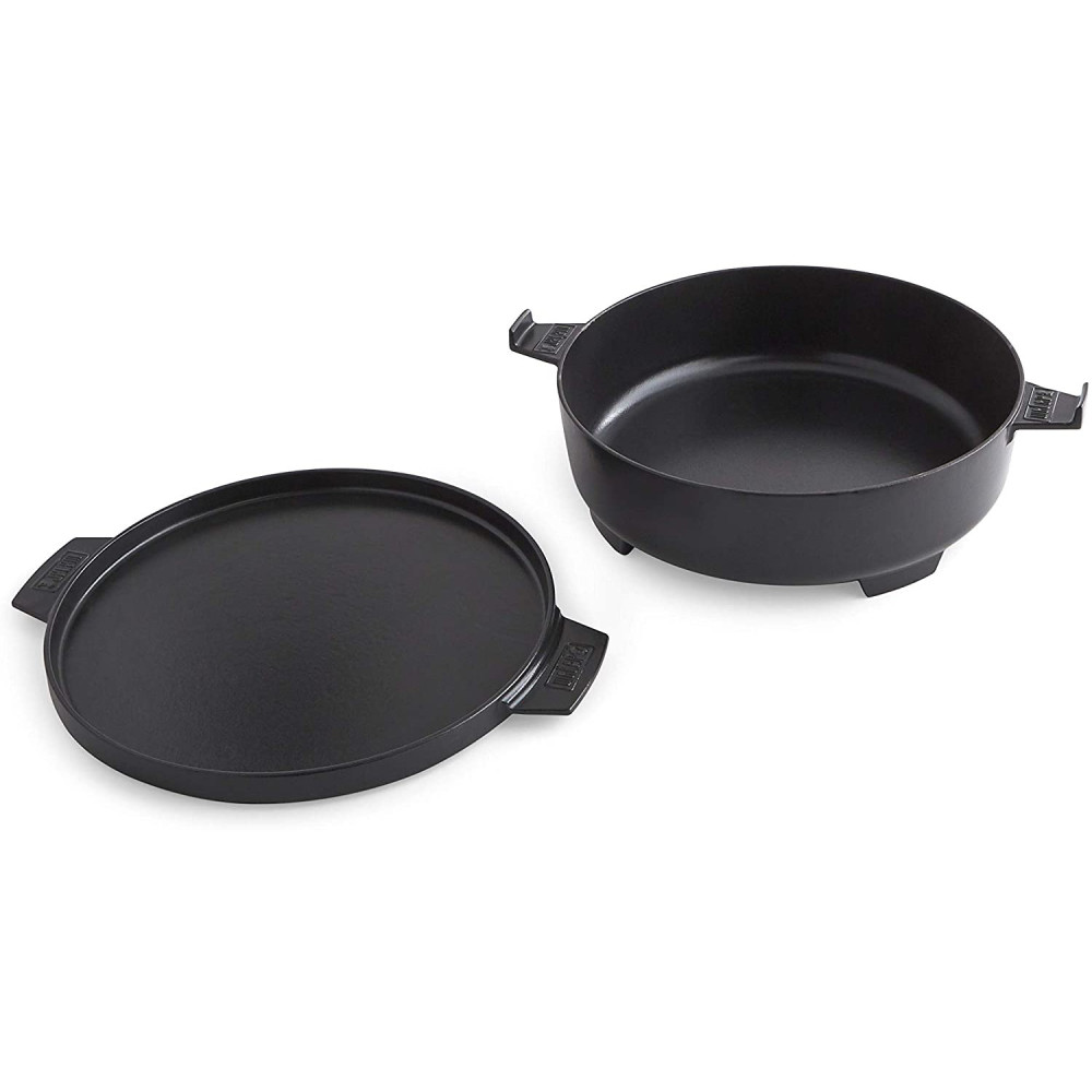 Weber Dutch Oven Cast Iron 7.25qt - Flockneti